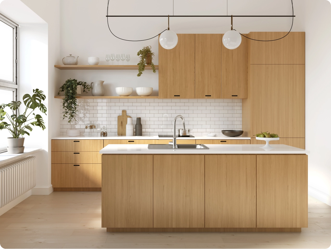 Kitchen´s furniture remodeled.